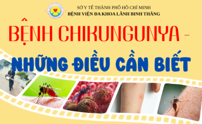 (HCDC) Bệnh Chikungunya - Những điều cần biết